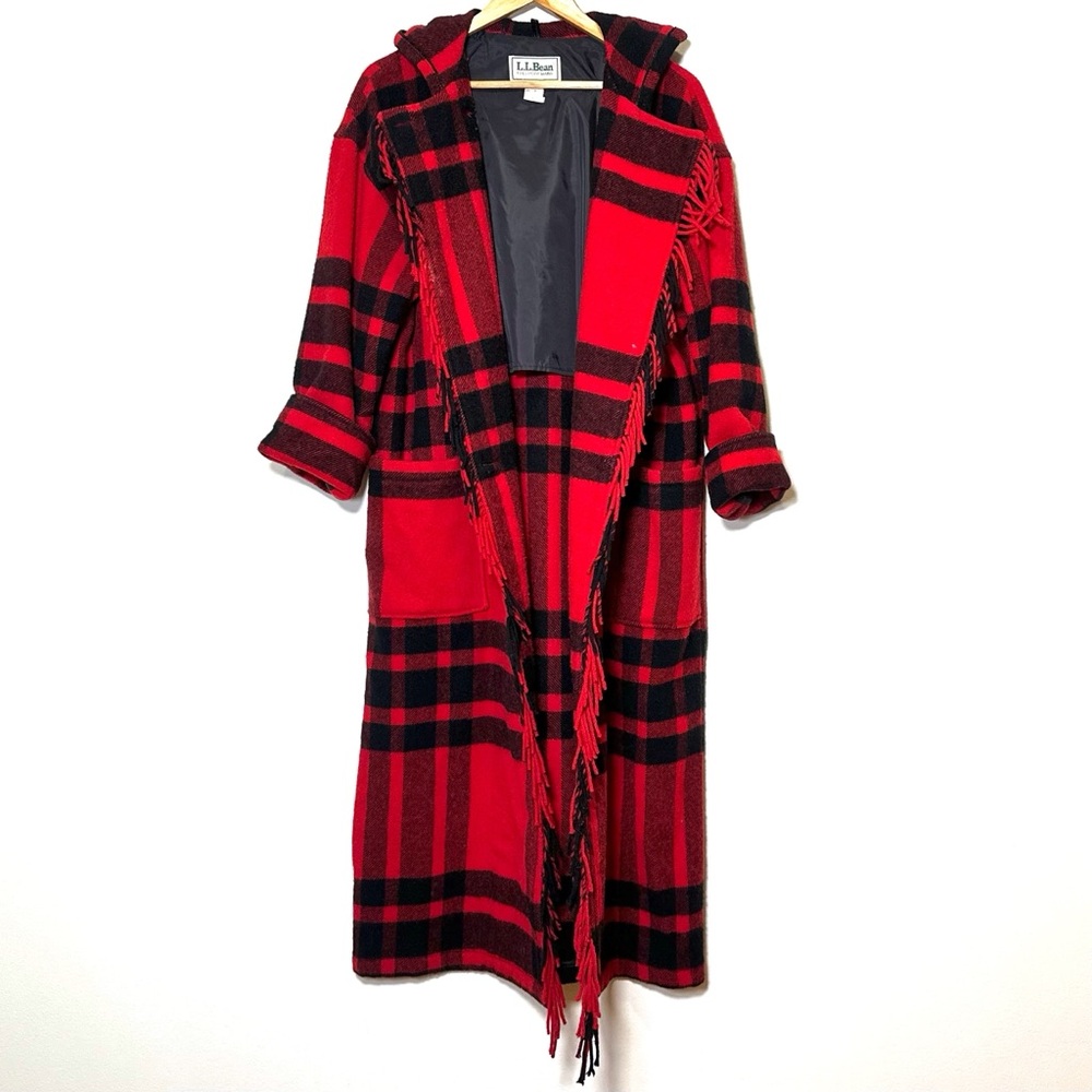 Vintage Ll Bean Wool Blanket Coat - image 7